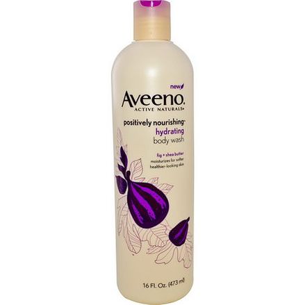 Aveeno, Active Naturals, Positively Nourishing, Hydrating Body Wash 473ml