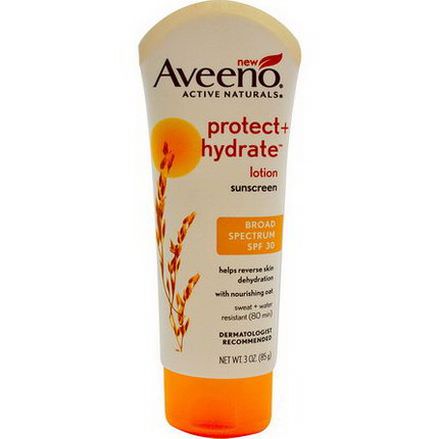Aveeno, Active Naturals, Protect Hydrate, Lotion, Sunscreen, SPF 30 85g