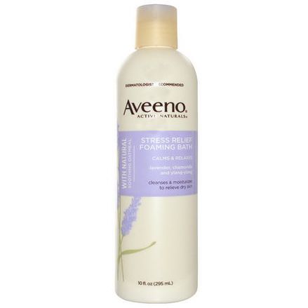 Aveeno, Active Naturals, Stress Relief Foaming Bath 295ml