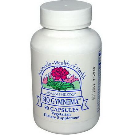 Ayush Herbs Inc. Bio Gymnema, 90 Capsules