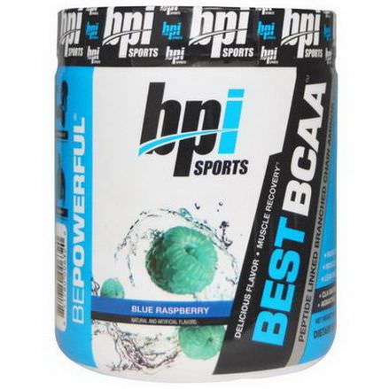 BPI Sports, Best BCAA, Blue Raspberry 300g