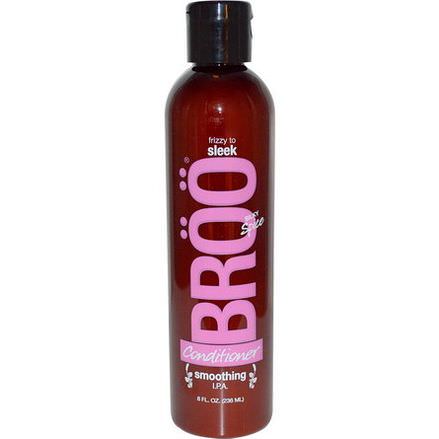 Broo, Conditioner, Frizzy to Sleek, Smoothing I.P.A. Silky Spice 236ml