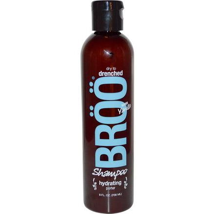 Broo, Shampoo, Dry to Drenched, Hydrating Porter, Warm Vanilla 236ml