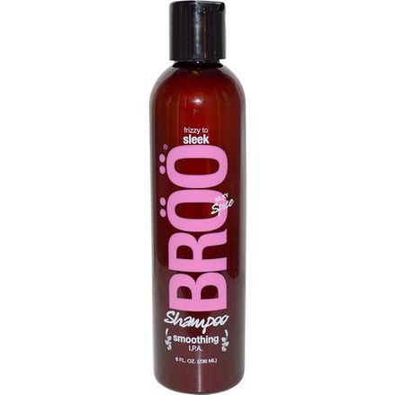 Broo, Shampoo, Frizzy to Sleek, Smoothing I.P.A. Silky Spice 236ml