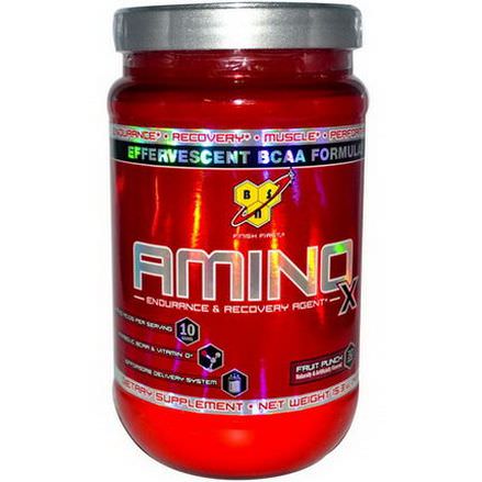 BSN, Amino-X, Endurance&Recovery Agent, Fruit Punch 435g