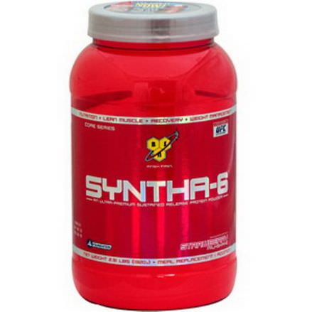 BSN, Syntha-6, Meal Replacement / Addition, Strawberry Milkshake 1320g