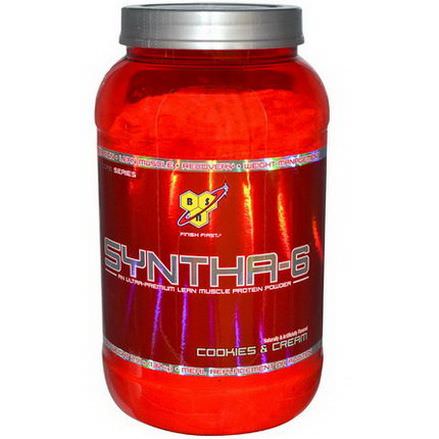 BSN, Syntha-6, Meal Replacement or Addition, Cookies and Cream 1.32 kg