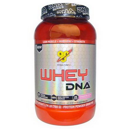 BSN, Whey DNA, Protein Powder Drink Mix, Strawberry Cream 788g