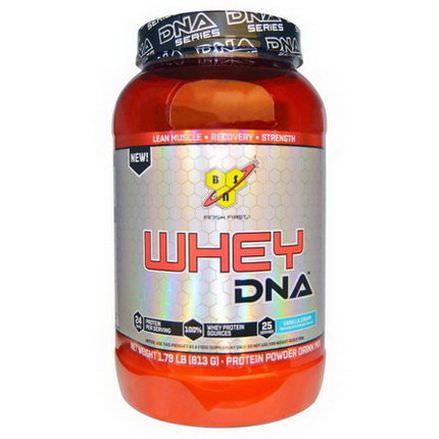 BSN, Whey DNA, Protein Powder Drink Mix, Vanilla Cream 813g