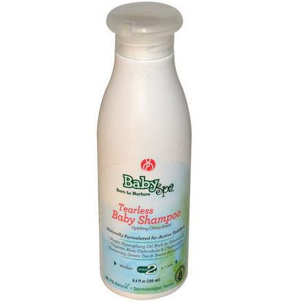 BabySpa, Baby Shampoo, Tearless, Stage 2, 4+ Years, Citrus Scent 250ml