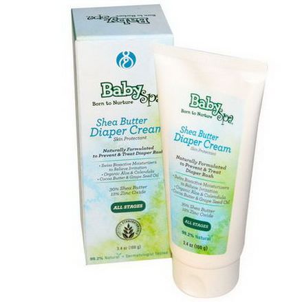 BabySpa, Shea Butter Diaper Cream 100g