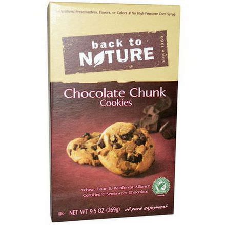 Back to Nature, Chocolate Chunk Cookies 269g