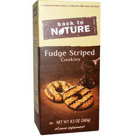 Back to Nature, Fudge Striped Cookies 240g