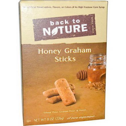Back to Nature, Honey Graham Sticks 226g