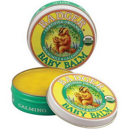 Badger Company, Baby Balm, Chamomile&Calendula 21g
