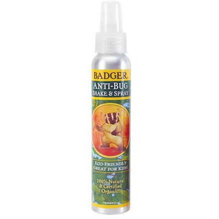 Badger Company, Organic Anti-Bug, Shake&Spray 118.3ml