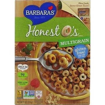 Barbara's Bakery, Honest O's Multigrain Cereal 255g