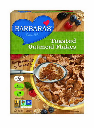Barbara's Bakery, Toasted Oatmeal Flakes Cereal 397g