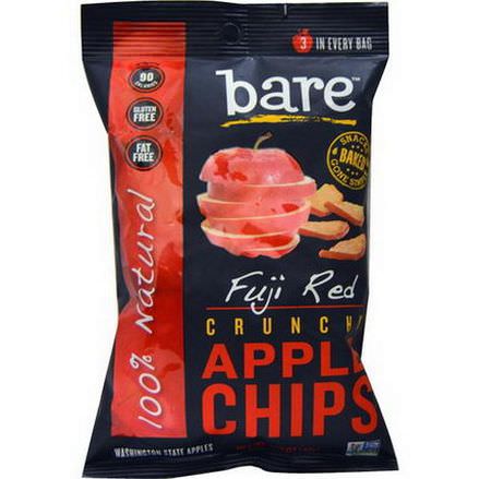 Bare Fruit, Crunchy Apple Chips, Fuji Red 48g