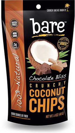 Bare Fruit, Crunchy Coconut Chips, Chocolate Bliss 40g