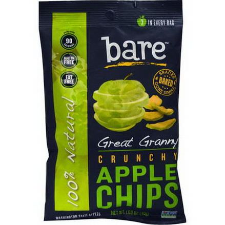 Bare Fruit, Great Granny Crunchy Apple Chips 48g