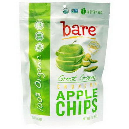 Bare Fruit, Great Granny Crunchy Apple Chips 85g