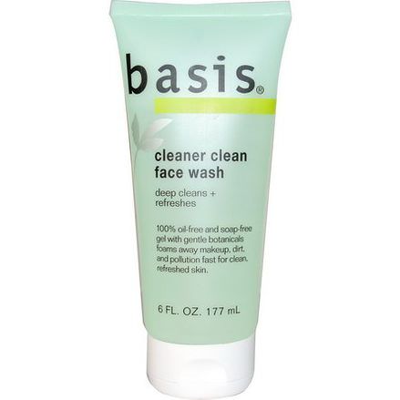 Basis, Cleaner Clean Face Wash 177ml