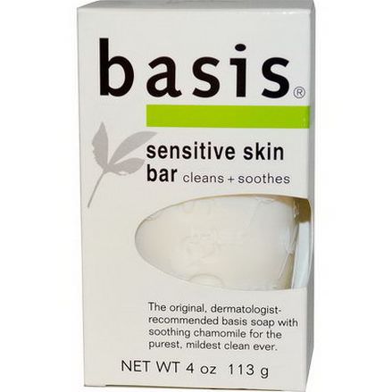 Basis, Sensitive Skin Bar 113g