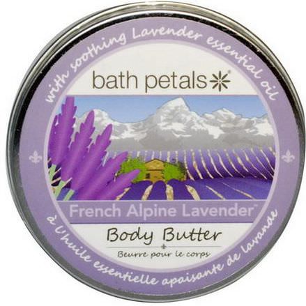 Bath Petals, Body Butter, French Alpine Lavender 113g