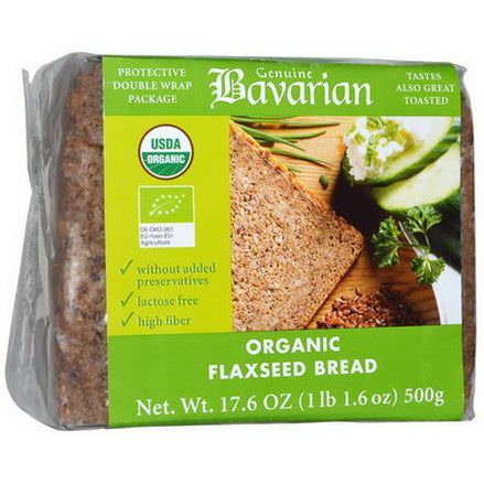 Bavarian Breads, Organic Flaxseed Bread 500g