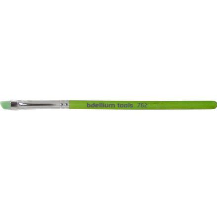 Bdellium Tools, Green Bambu Series, Eyes 762, Angled Brow, 1 Brush