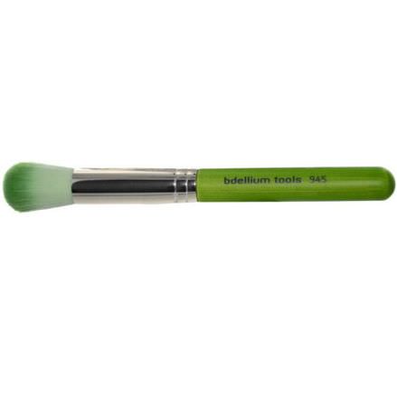 Bdellium Tools, Green Bambu Series, Face 945, Contour, 1 Brush
