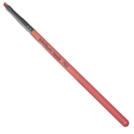 Bdellium Tools, Pink Bambu Series, Eyes 760, 1 Liner/Brow Brush