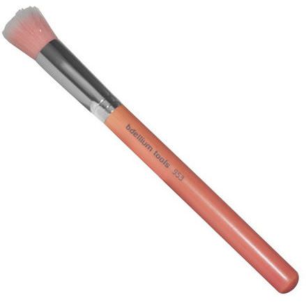 Bdellium Tools, Pink Bambu Series, Face 953, 1 Duet Fiber Foundation Brush
