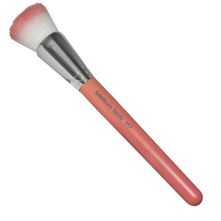 Bdellium Tools, Pink Bambu Series, Face 957, 1 Precision Cheek Brush