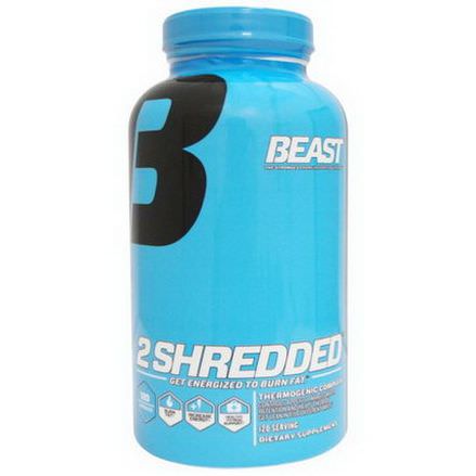 Beast Sports Nutrition, 2 Shredded, 120 Capsules