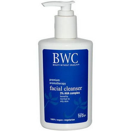 Beauty Without Cruelty, Facial Cleanser, 3% AHA Complex 250ml