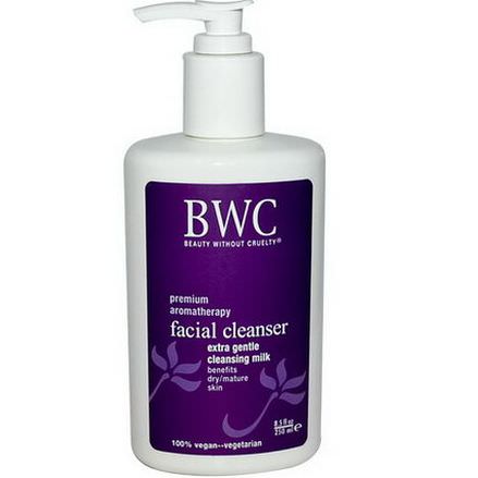Beauty Without Cruelty, Facial Cleanser, Extra Gentle Cleansing Milk 250ml