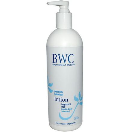 Beauty Without Cruelty, Fragrance Free Lotion 473ml