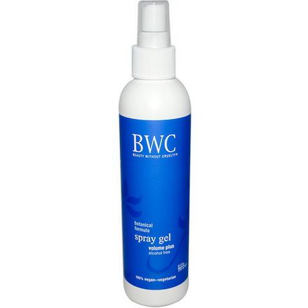 Beauty Without Cruelty, Spray Gel, Volume Plus, Alcohol Free 250ml
