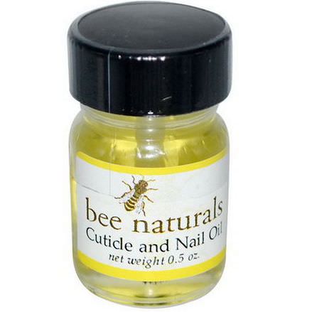 Bee Naturals, Cuticle and Nail Oil, 0.5 oz