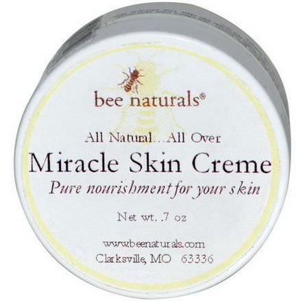 Bee Naturals, Miracle Skin Cream.7 oz