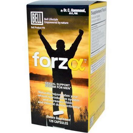 Bell Lifestyle, Forza, Sexual Support System for Men, 120 Capsules