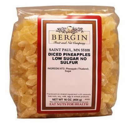 Bergin Fruit and Nut Company, Diced Pineapple 454g