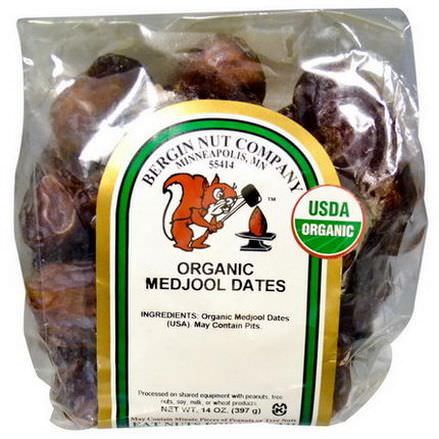 Bergin Fruit and Nut Company, Organic Medjool Dates 397g
