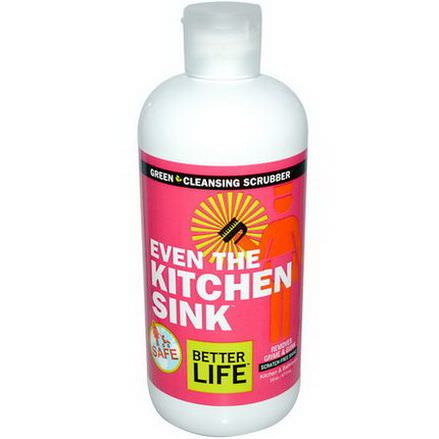 Better Life, Even the Kitchen Sink, Green Cleansing Scrubber 473ml