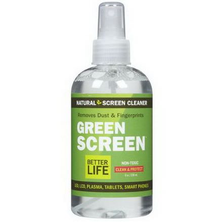Better Life, Green Screen, Natural Screen Cleaner 236ml 