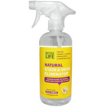 Better Life, Natural Stain&Odor Eliminator 473ml