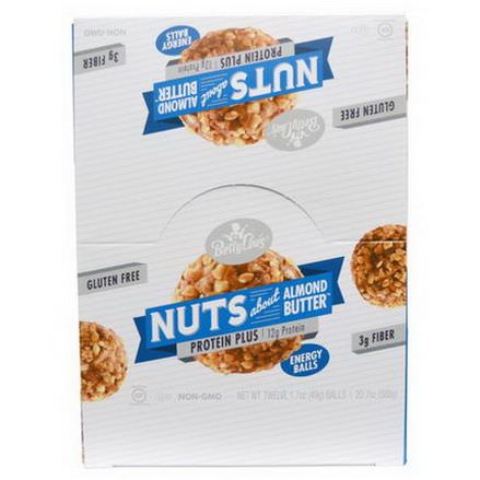 Betty Lou's, Nuts About Almond-Butter, Protein Plus Energy Balls, 12 Balls 49g Each