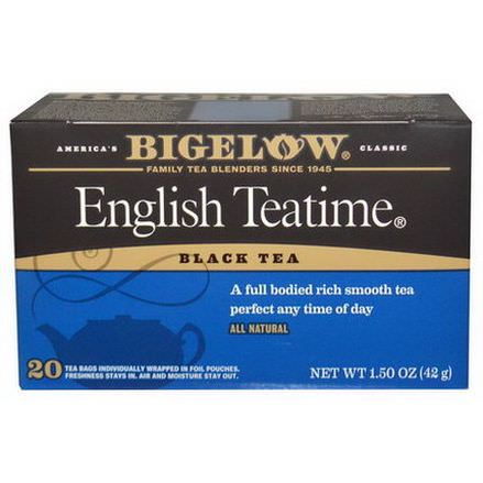 Bigelow, English Teatime, 20 Tea Bags 42g